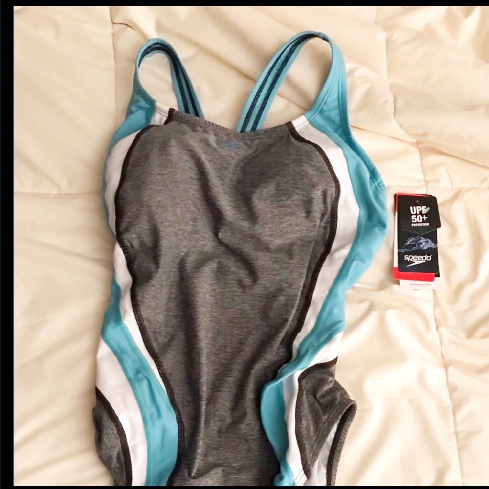 Speedo one piece Swimsuit- sz 12